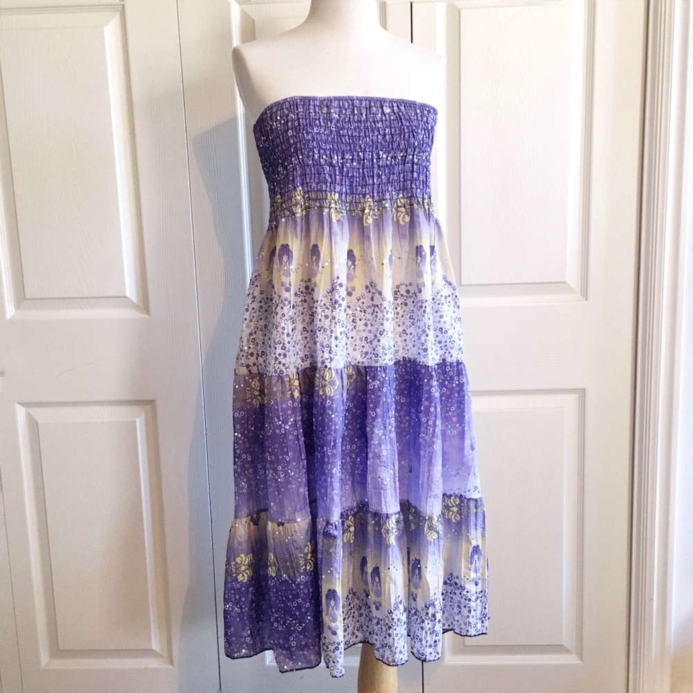 Summer Bohemian Style Women Floral Printed Converti Dress Long Ankle Skirt